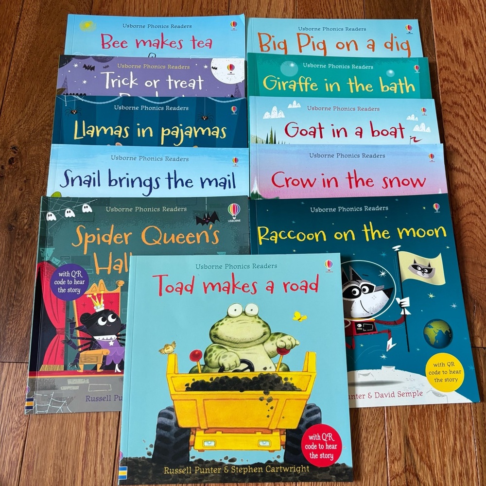Usborne Phonics Readers Book Bundle